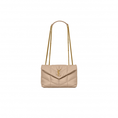 YSL TOY PUFFER IN LAMBSKIN 7593371EL072721 (23*15.5*8.5cm)